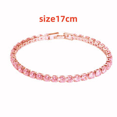Hip Hop 4.0 Micro Zircon Tennis Bracelet Set